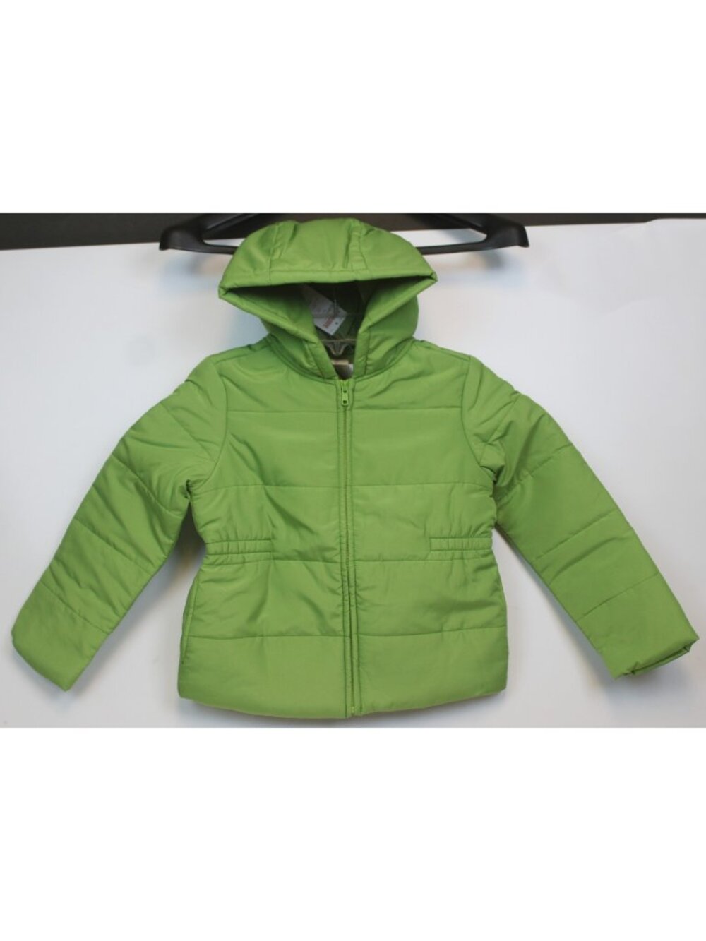 2007 Gymboree Cupcake Cutie Puffer Jacket Coat sz Med 7/8 NWT Green Hoodie Winte